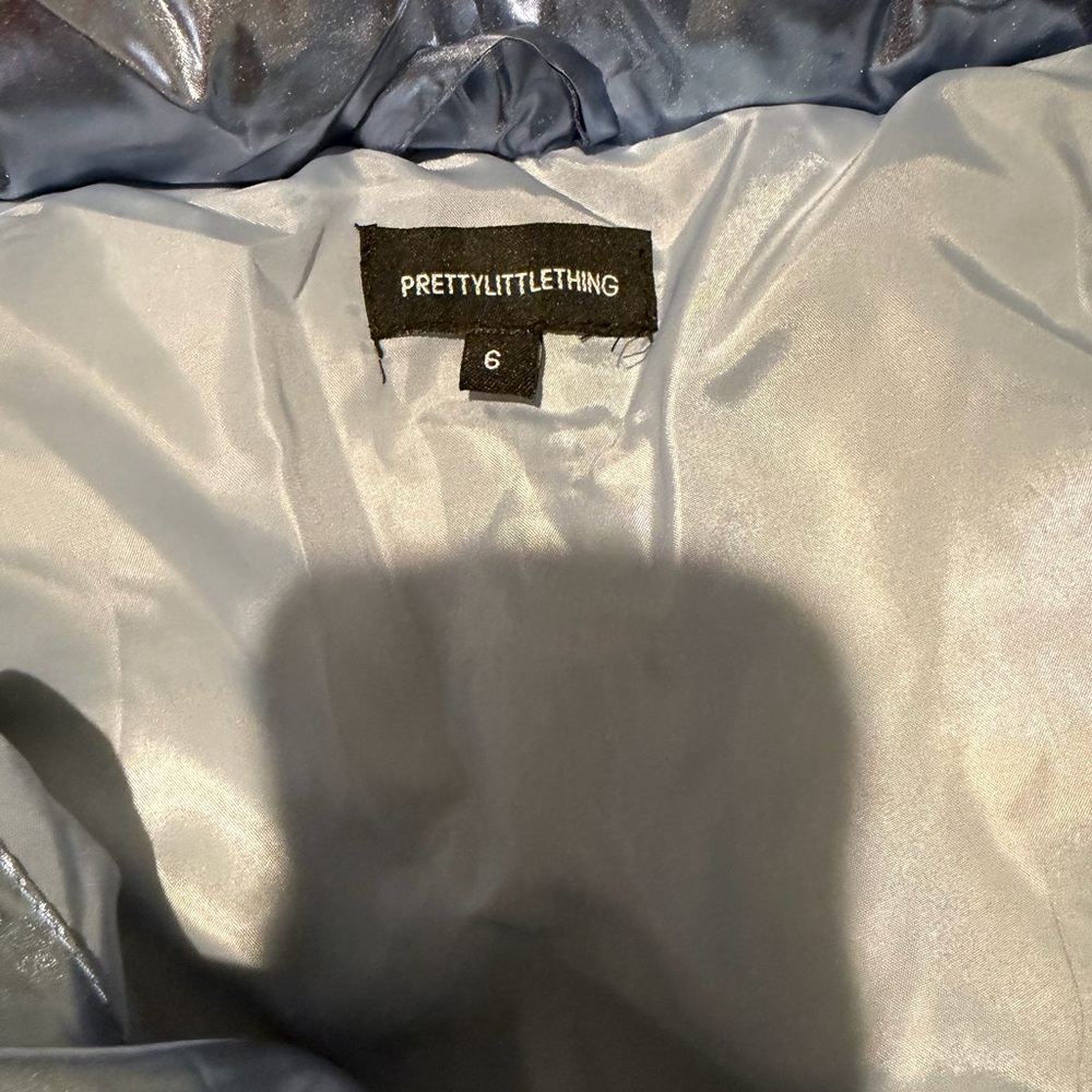 Metallic Puffer Jacket - Picture 4 of 7